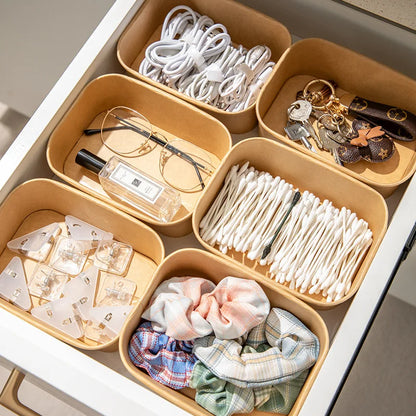 Kraft Paper Desktop Storage Box