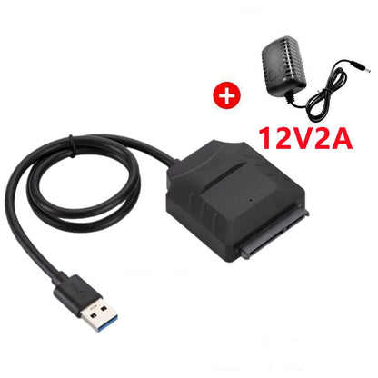 USB 3.0 to SATA Adapter Cable for 2.5" & 3.5" SSD/HDD