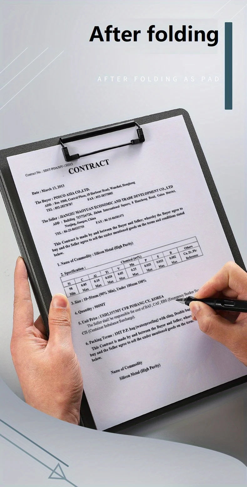 A4 Clipboard Folder with Cover