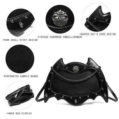 Gothic Y2K Ita Crossbody Shoulder Bag