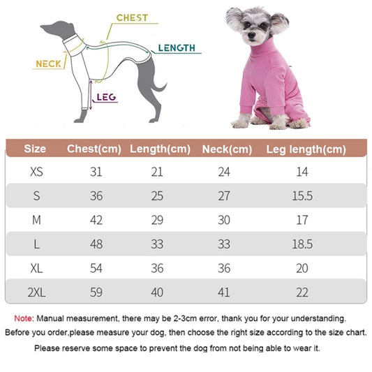 Thermal Fleece Dog Jumpsuit