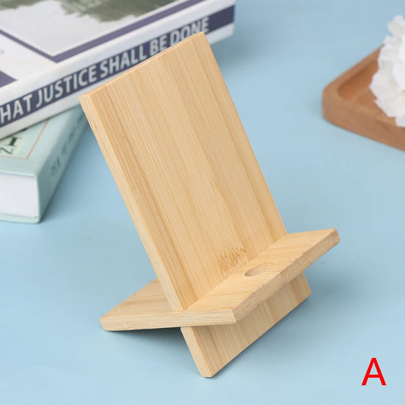 Wooden Phone & Tablet Holder Stand