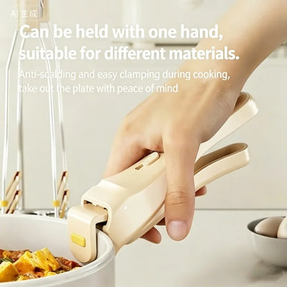 One-Handed Heat Resistant Dish Plate Holder