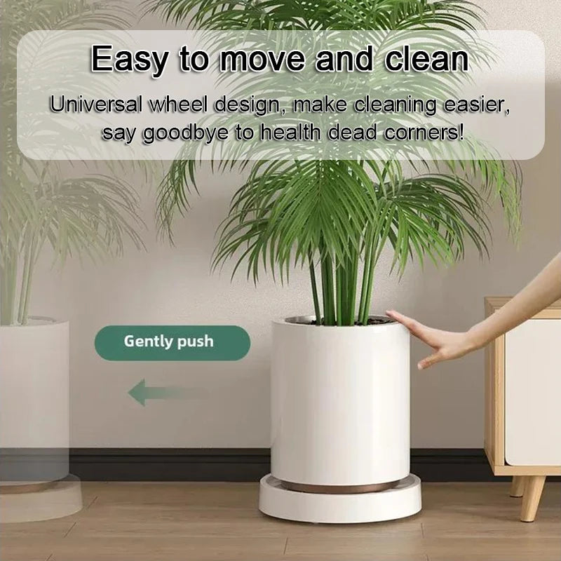 Heavy-Duty Plant Caddy with Hidden Wheels