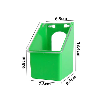 Hanging Bird Cage Feeder Box