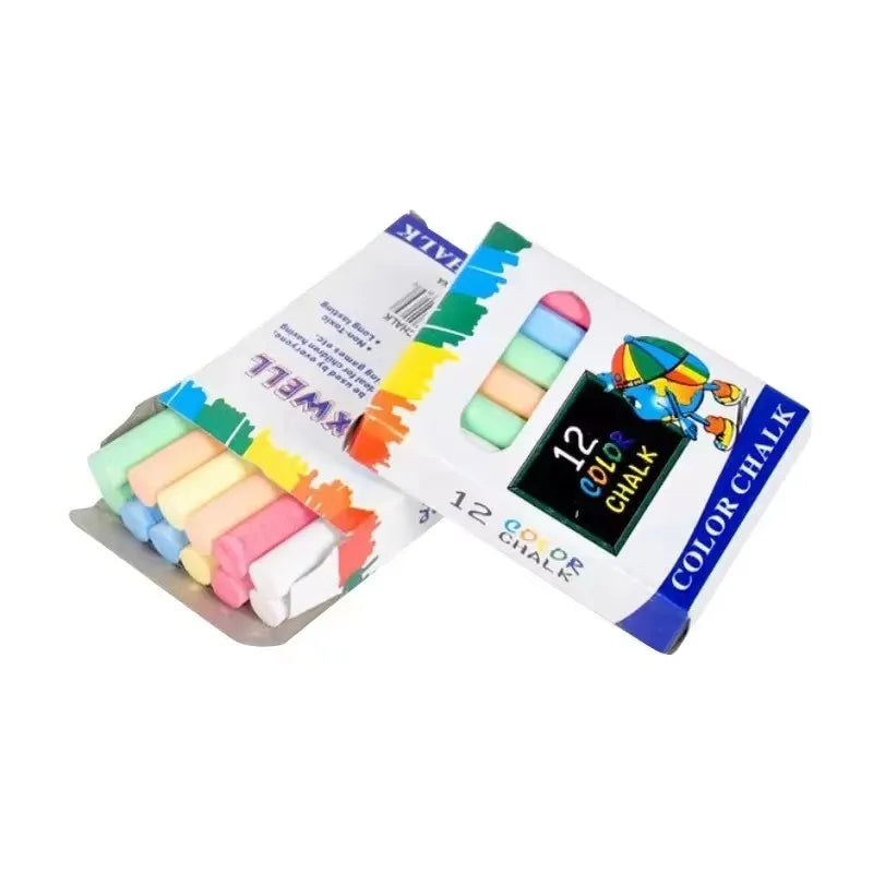 Dustless Coloured Chalk Set