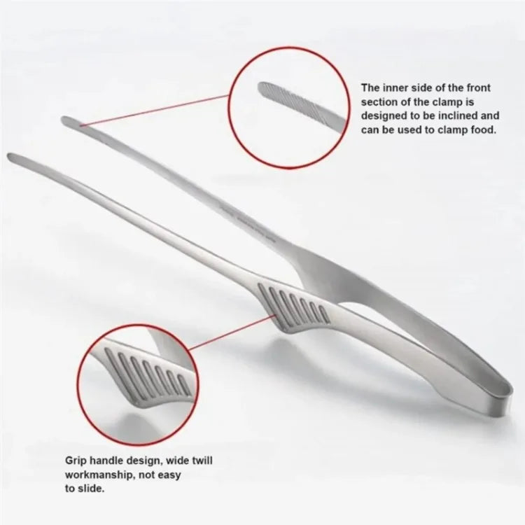 304 Stainless Steel BBQ & Cooking Tongs