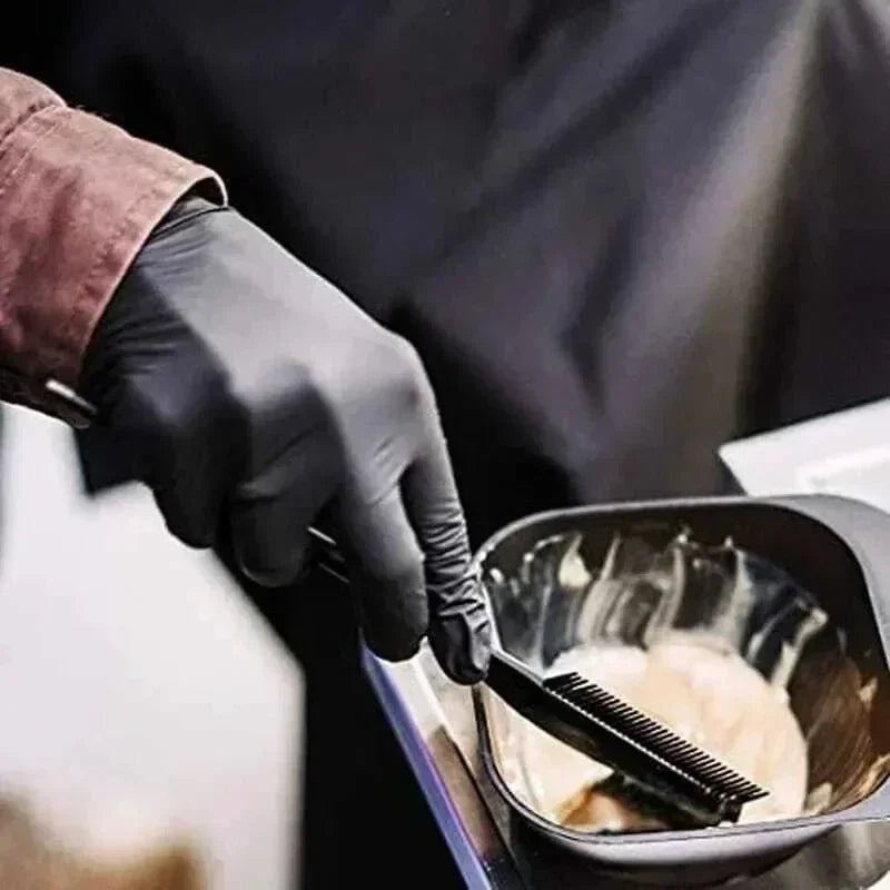 Black Disposable Nitrile Gloves