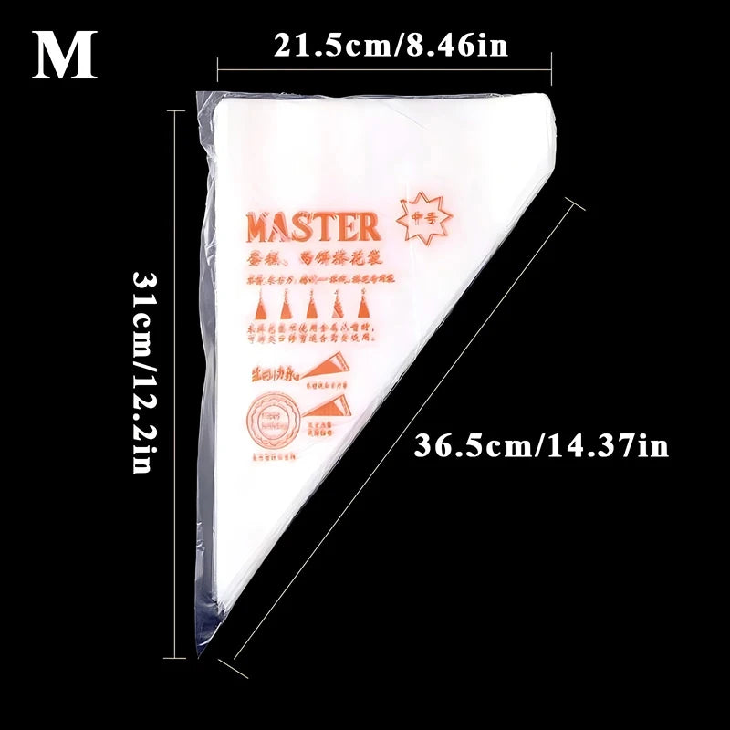 Disposable Cream Pastry Bags Cake Piping
