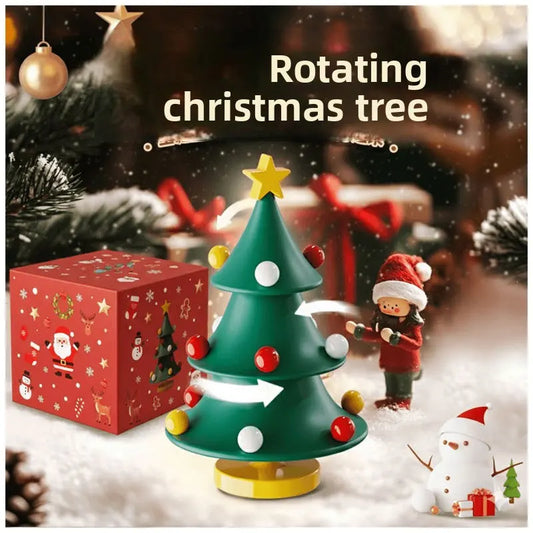 Spinning Christmas Tree Desk Toy