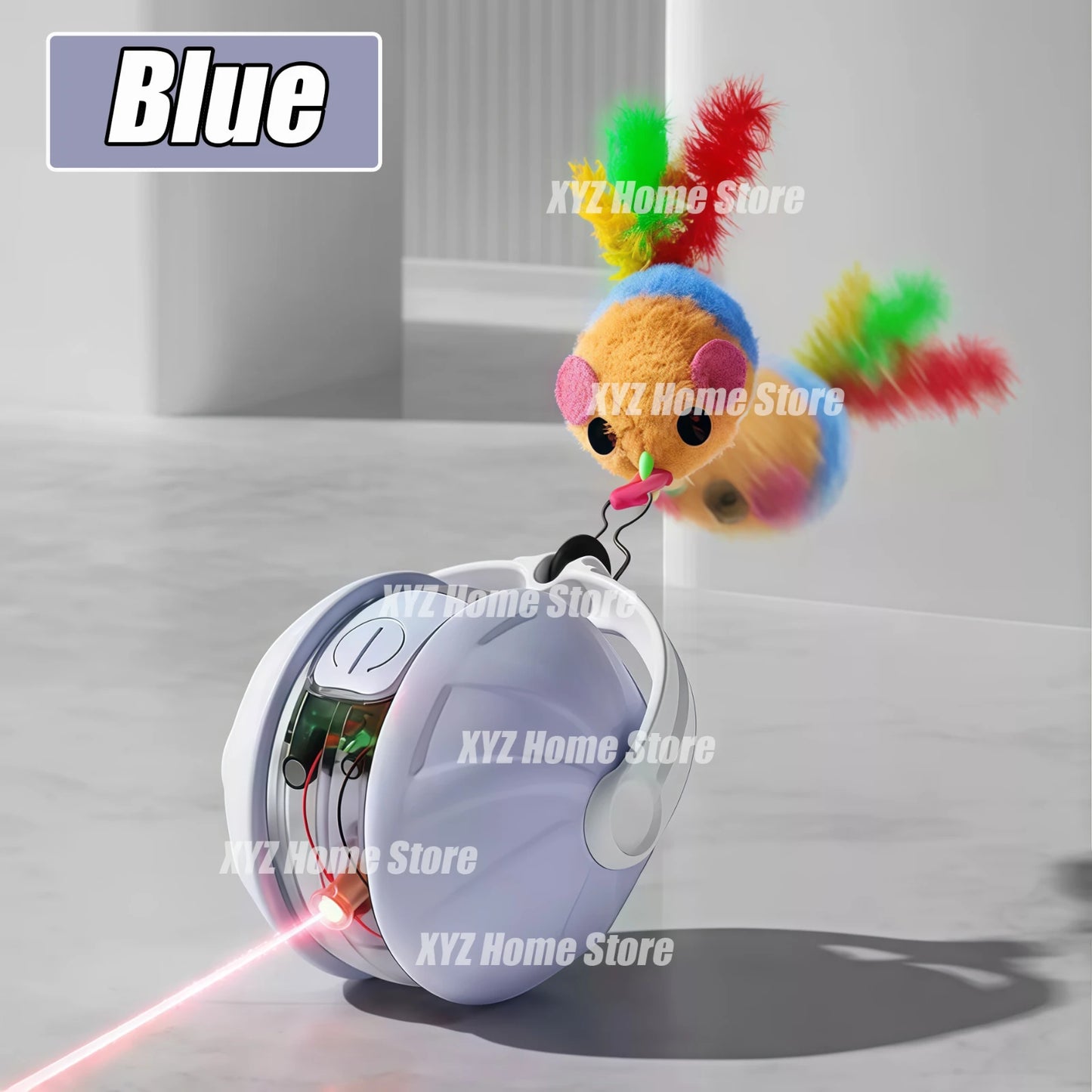 Rechargeable Automatic Rolling Ball Cat Toy