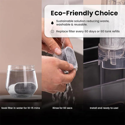 Charcoal Water Filters for Ninja Coffee Machines