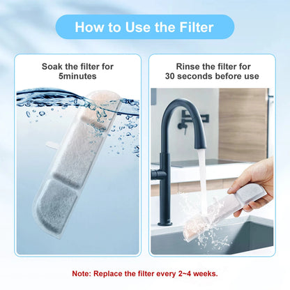 Cat Water Fountain Replacement Filters 6/12 Pack