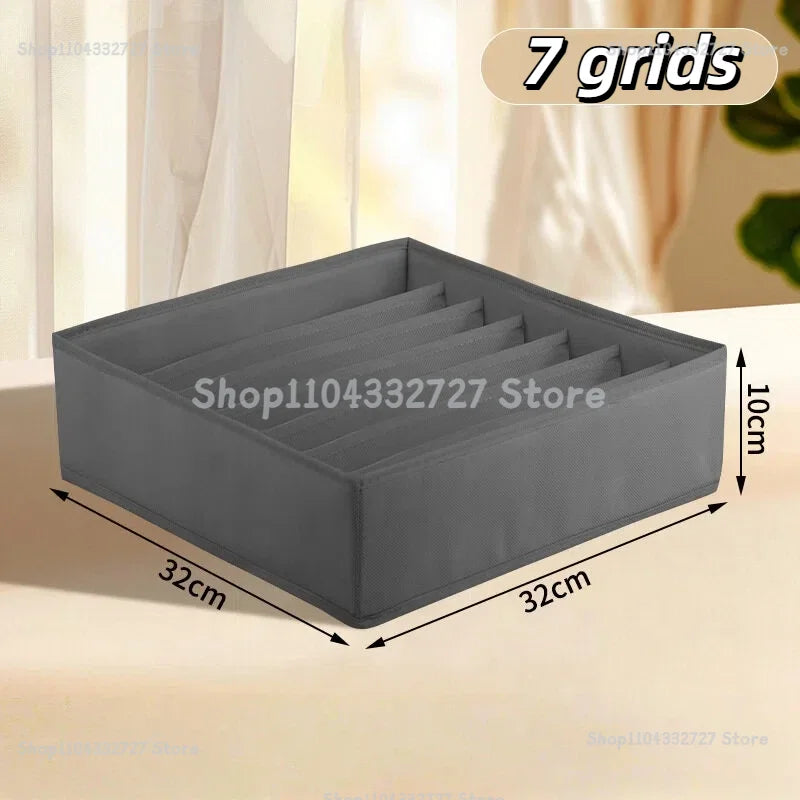 Foldable Underwear & Bra Drawer Organizer Storage Box