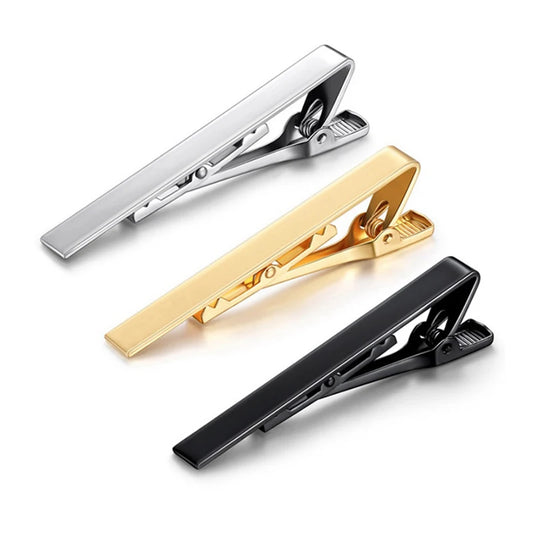 Men’s Metal Tie Clip Necktie Bar Clasp