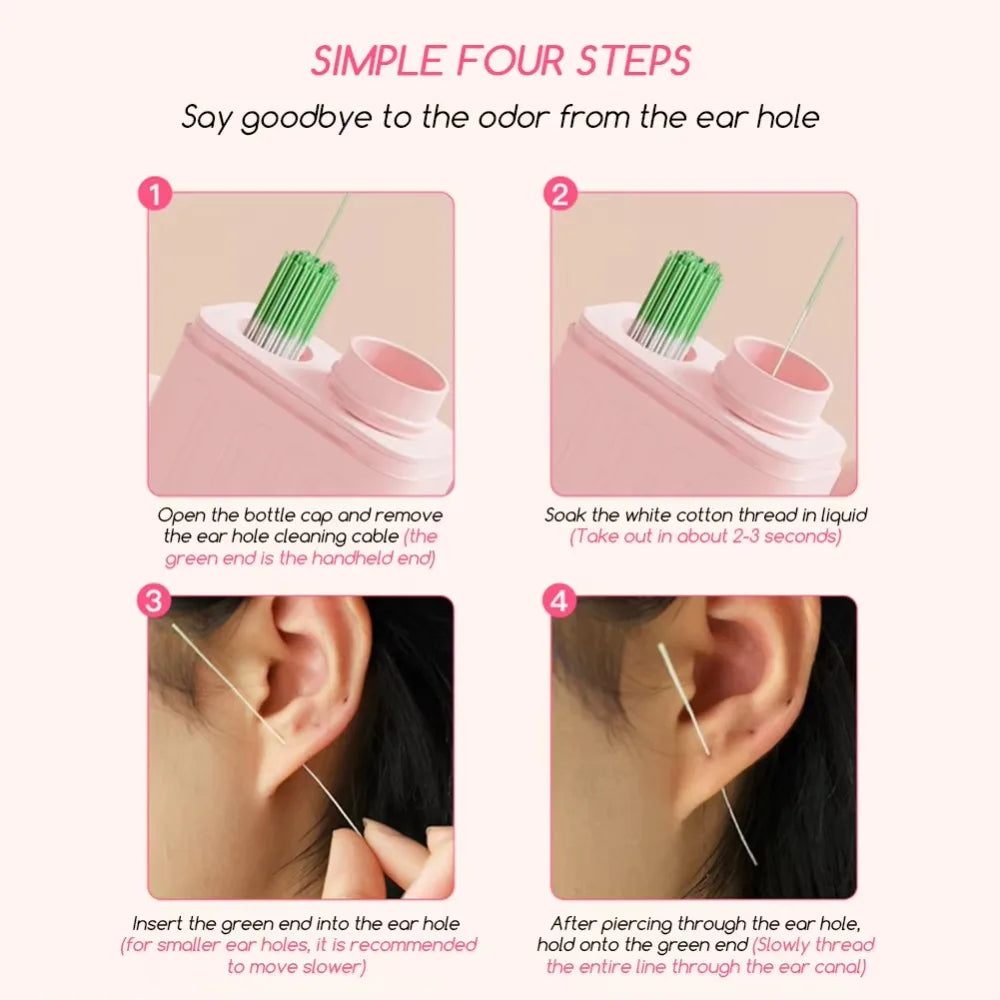 Pierced Ear Cleaning Set