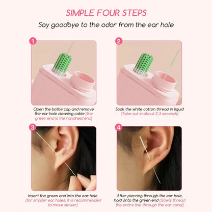 Pierced Ear Cleaning Set