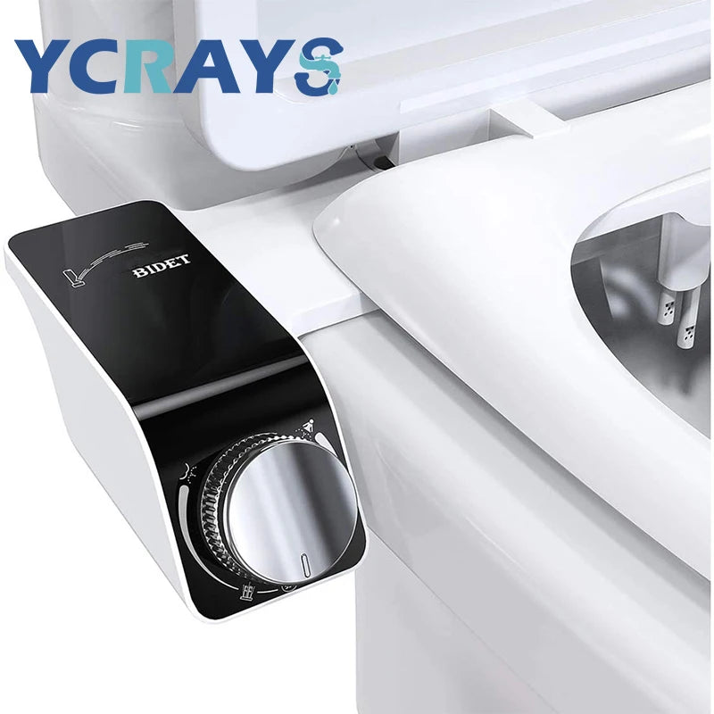 Dual Nozzle Bidet Toilet Seat Attachment