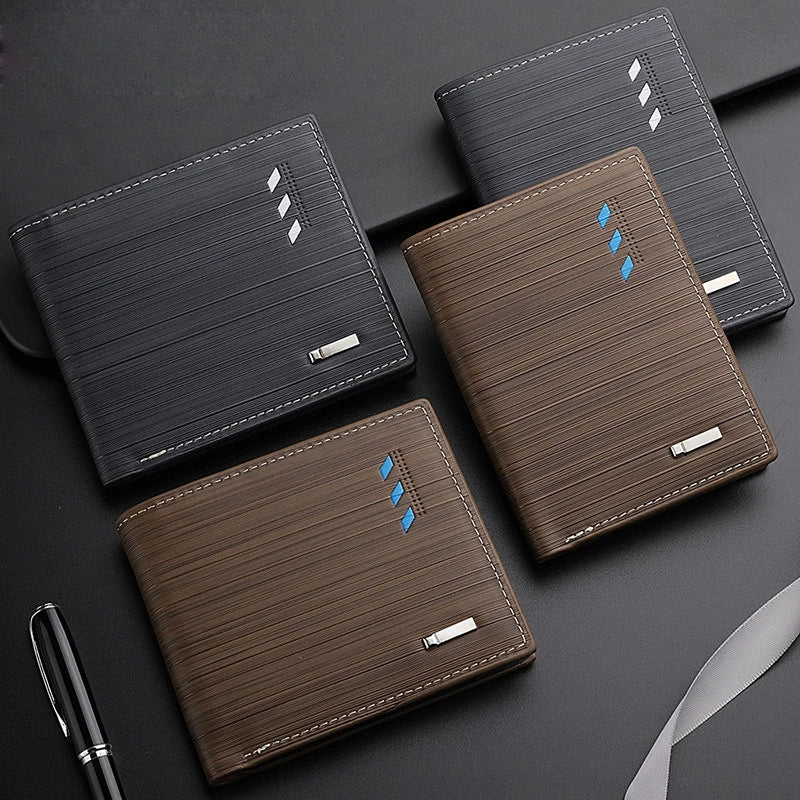 Men’s Slim Business Bifold Wallet