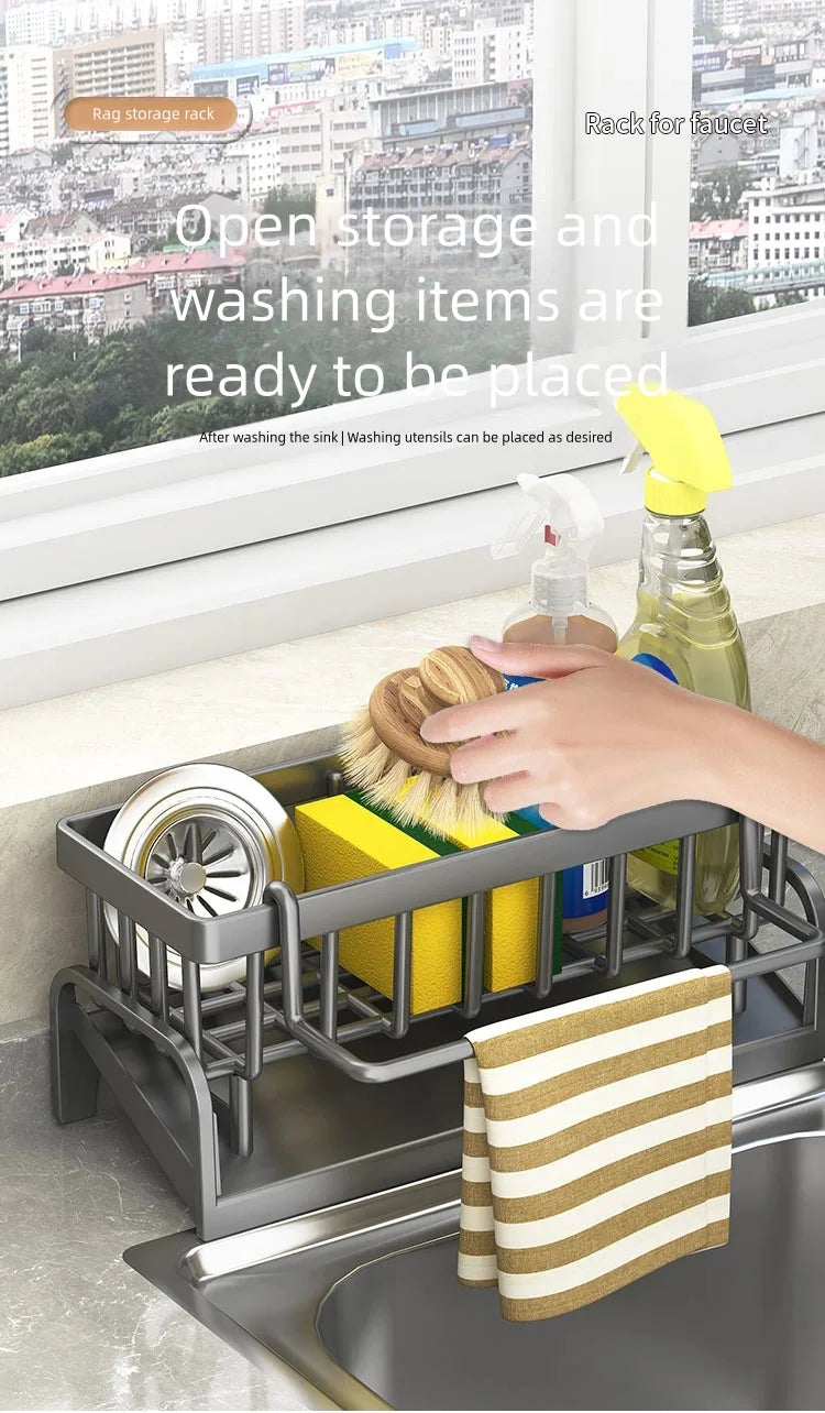 Countertop Sink Organizer & Drying Rack
