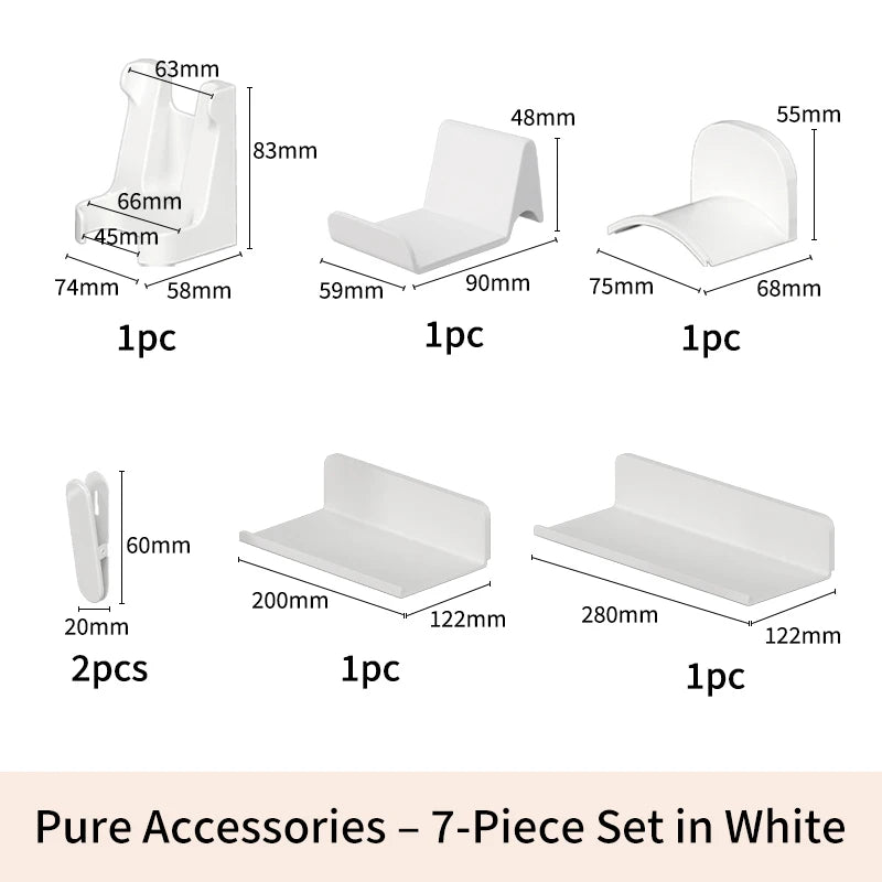 Desktop Pegboard Organizer Panel