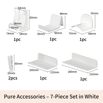 Desktop Pegboard Organizer Panel