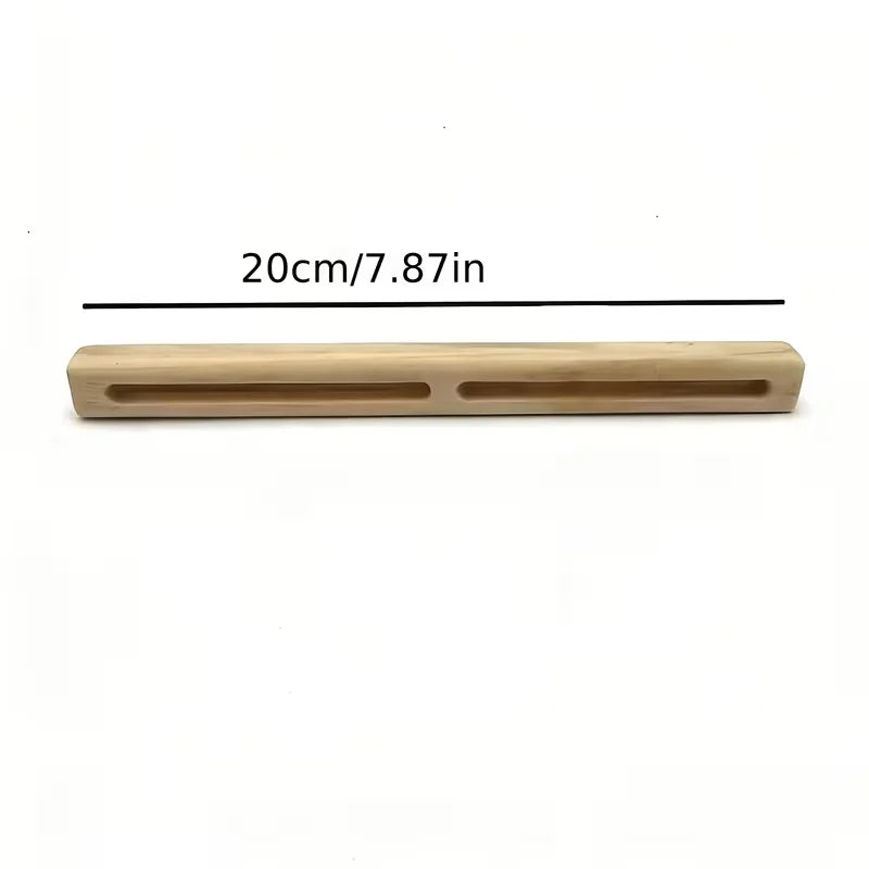 Wall Mounted Wooden Eyeglass & Sunglasses Holder