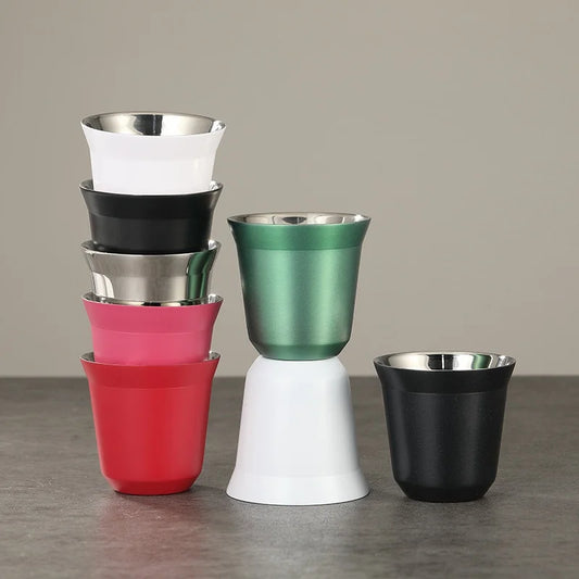 Reusable 304 Stainless Steel Coffee Cup