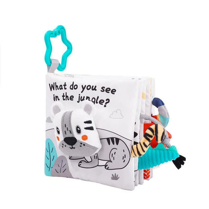Soft Baby Sensory Cloth Book