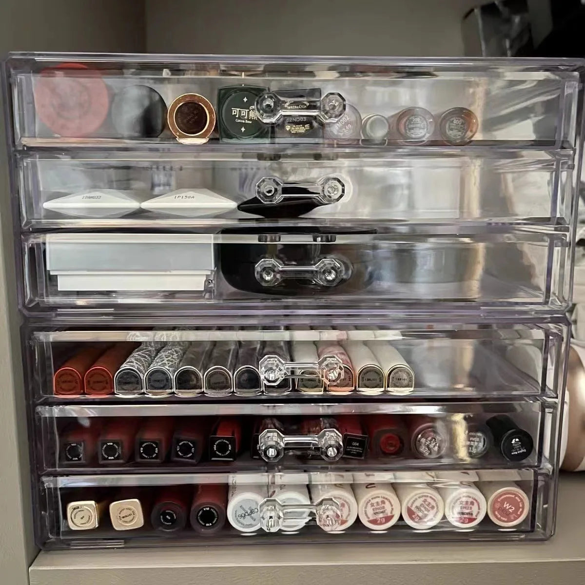 Title 3/5 Layer Acrylic Desk Drawer Organizer