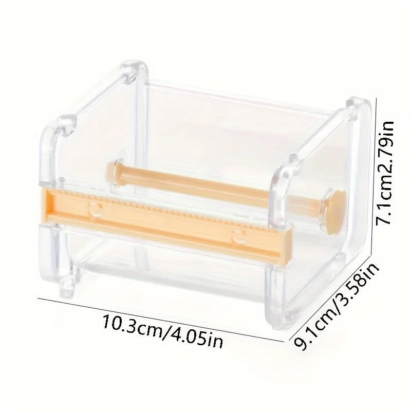 Transparent Washi Tape Cutter & Dispenser