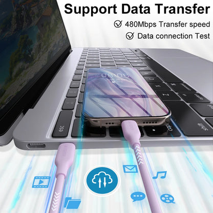 Silicone Lightning Fast Charge Cable