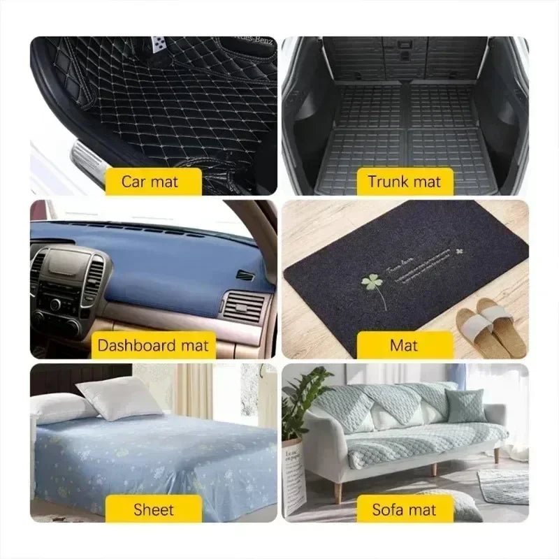 Heavy-Duty Self-Adhesive Hook & Loop Fastener Set