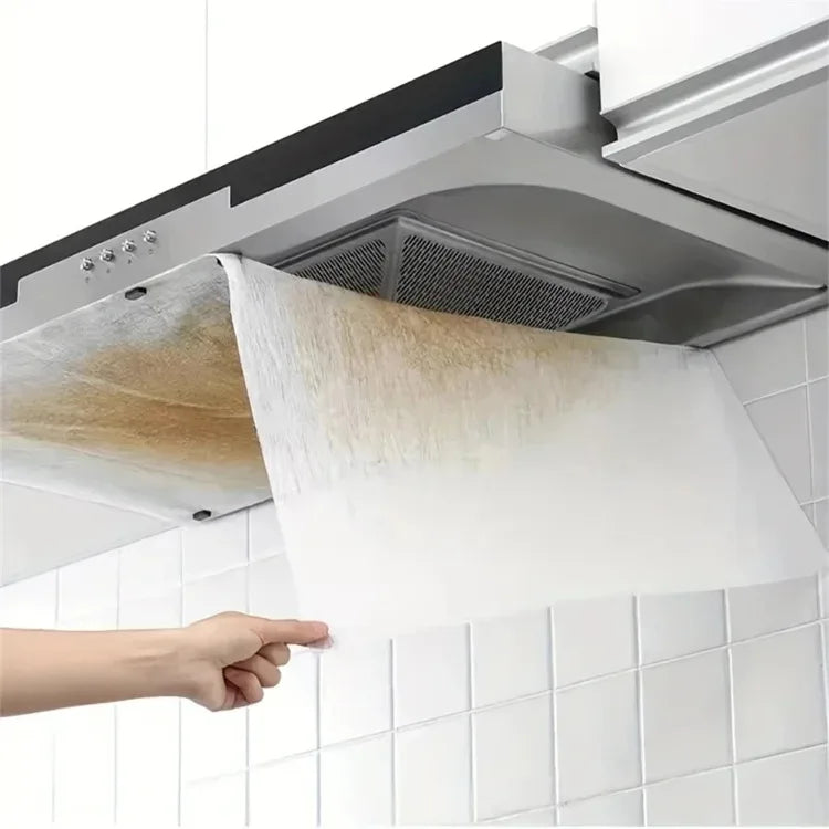 Disposable Non-Woven Grease Filter for Kitchen Range Hoods and Cooker Hoods