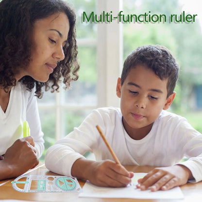 Multifunctional Geometric Triangle Ruler