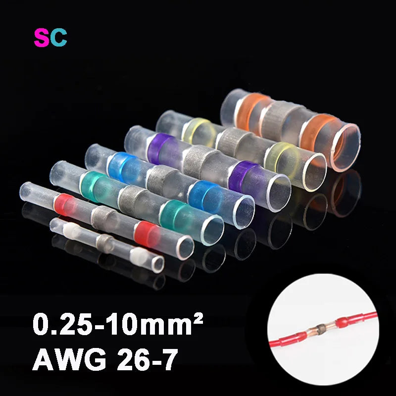 Heat Shrink Solder Seal Waterproof Wire Connectors