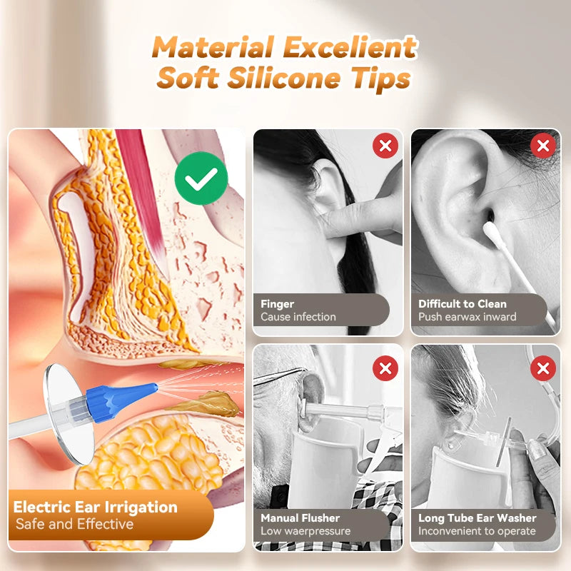 Manual Ear Wax Removal Irrigation Cleaning Kit