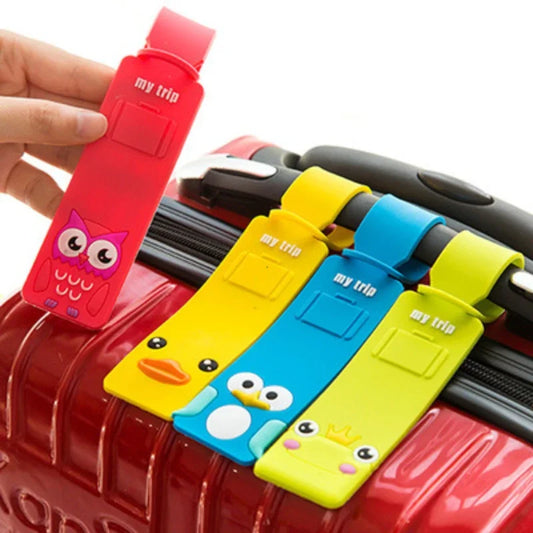 Cute Silicone Luggage Tag
