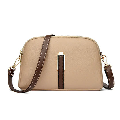 Women’s Genuine Cowhide Leather Crossbody Messenger Bag