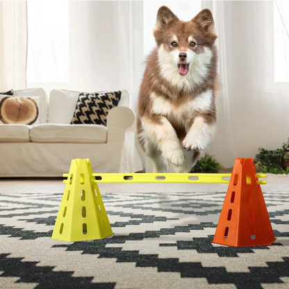 Dog Agility Training Set – Jumping Bar Obstacle Equipment