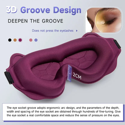 3D Memory Foam Sleep Mask