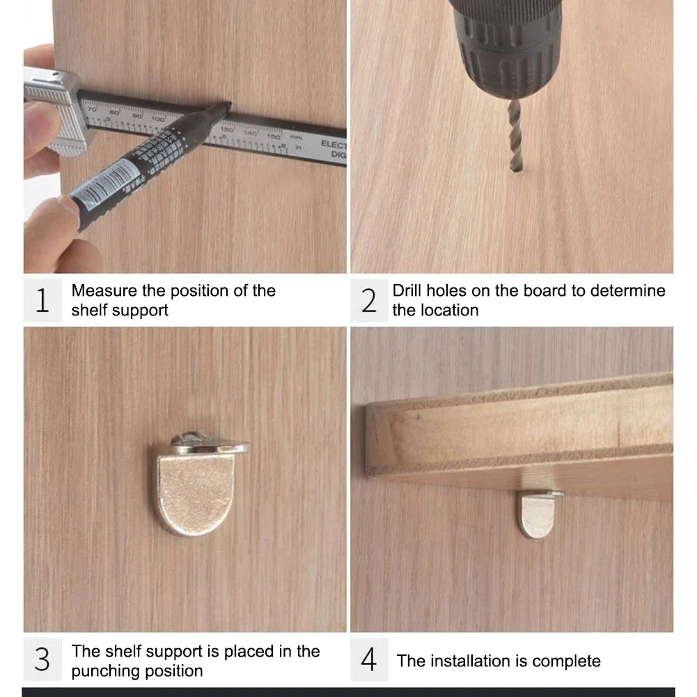 L-Shaped Shelf Support Pins