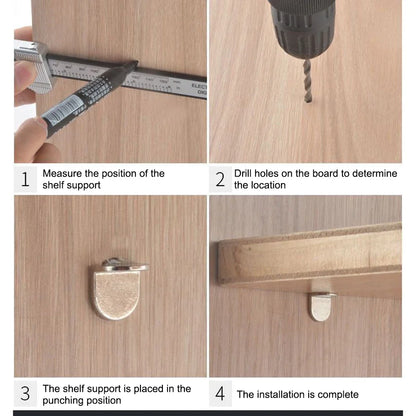 L-Shaped Shelf Support Pins