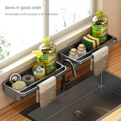 Sink Drain Organizer Shelf