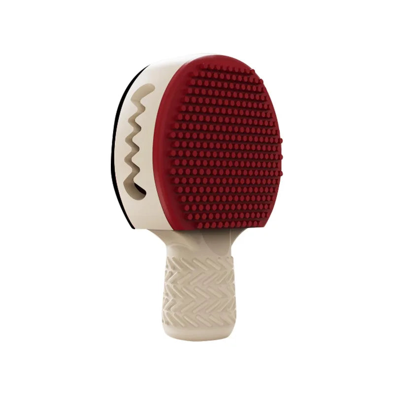 Interactive Badminton Dog Chew Toy with Squeaker