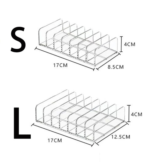 Compartment Transparent Makeup Organizer