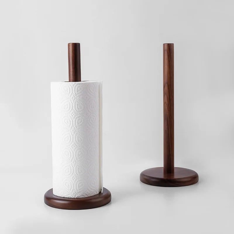 Solid Wood Paper Towel Holder