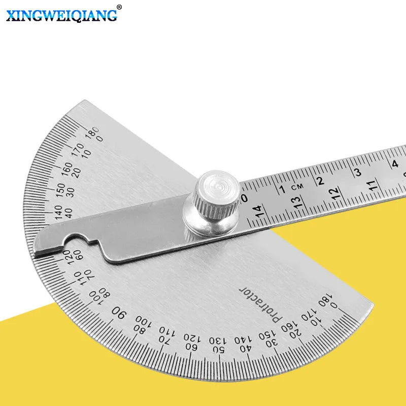 145mm stainless steel protractor angle meter