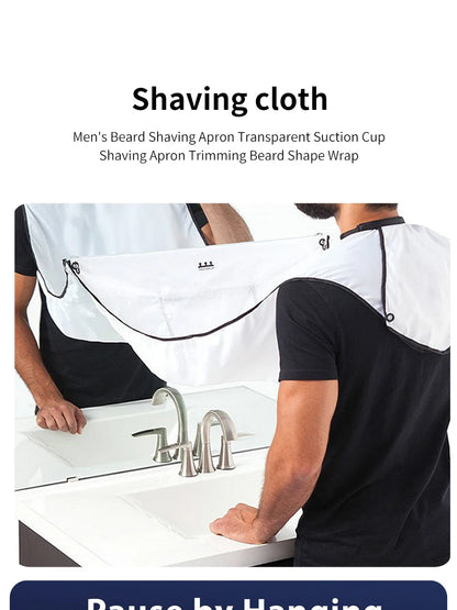 Beard Shaving Apron Hair Catcher