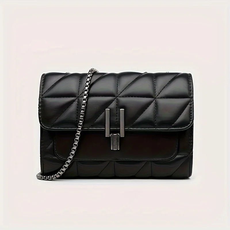 Elegant Quilted Crossbody Shoulder Bag for Women